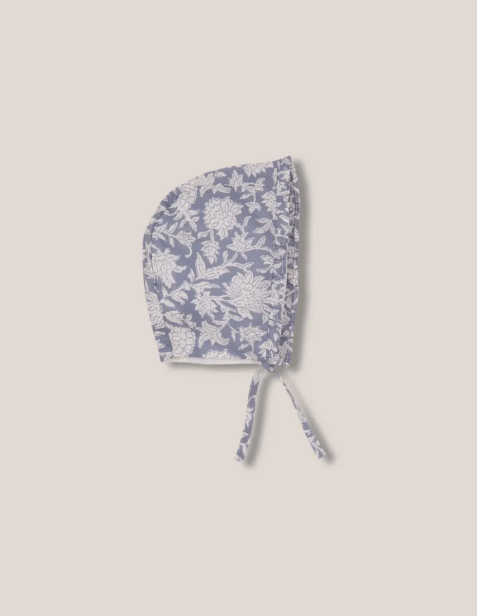 

Детская шапочка с оборкой и принтом Gocco, белый