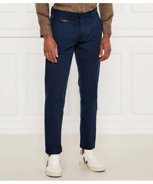 

Брюки чинос Regular fit Aeronautica Militare, синий