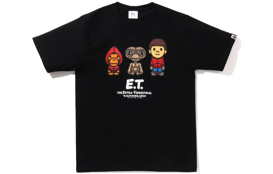 

Футболка Bape X ET мужская A Bathing Ape, белый