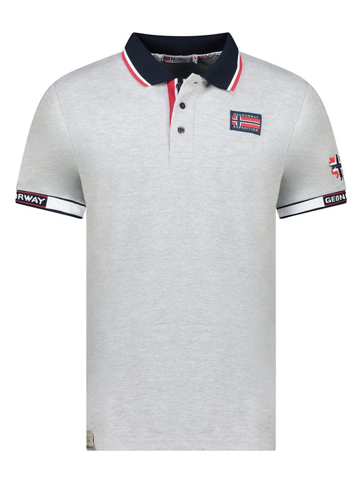 

Рубашка-поло Geographical Norway, серый