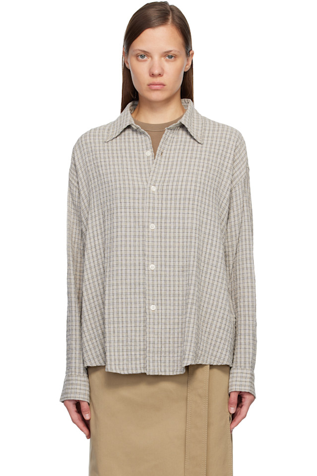 

Mfpen Серая рубашка на пуговицах