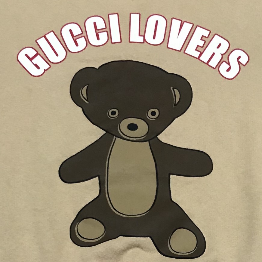 Футболки Unisex GUCCI, светло-коричневый — фото 3