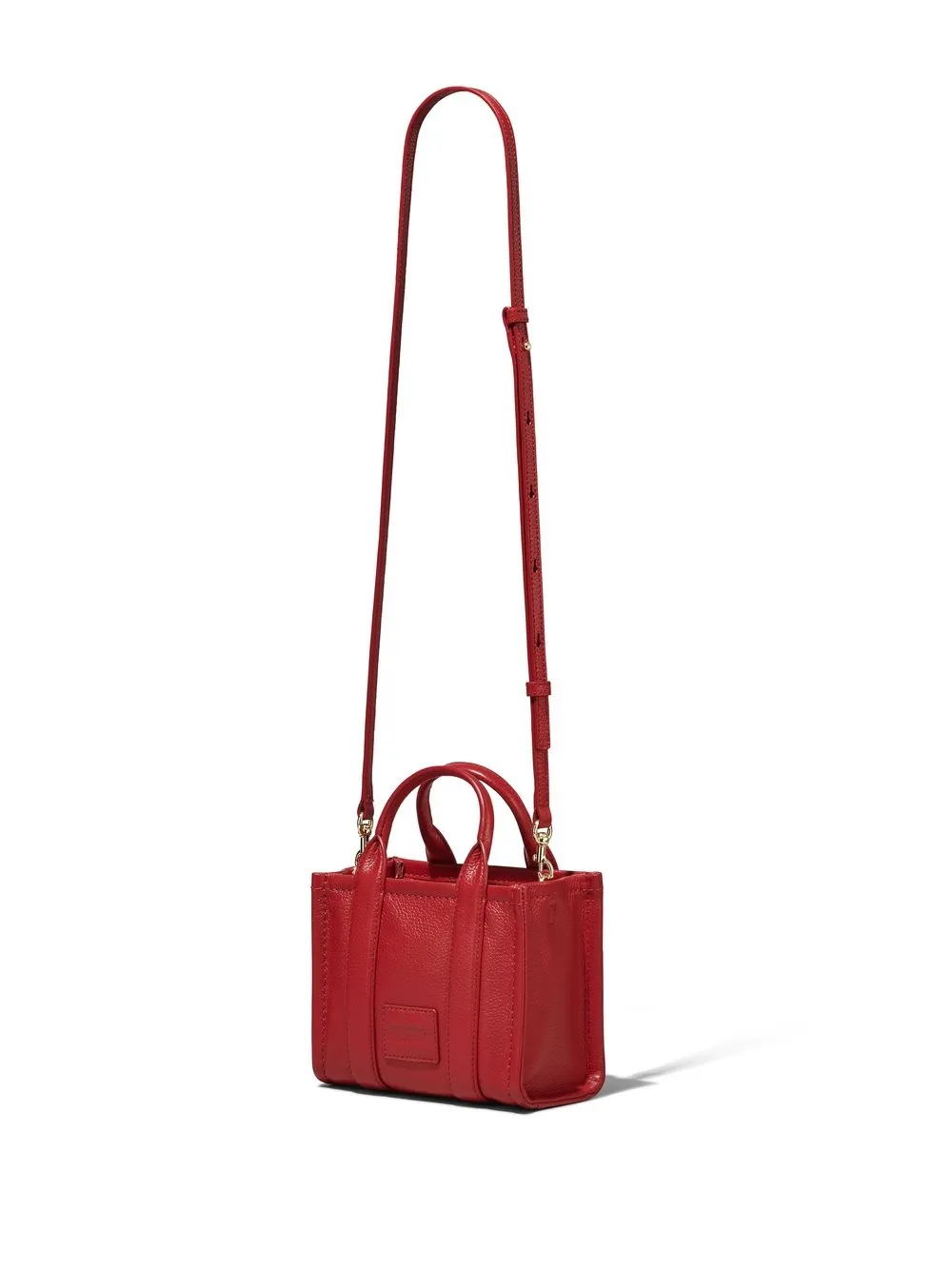 Сумка The Leather Crossbody Tote MARC JACOBS, красный — фото 3