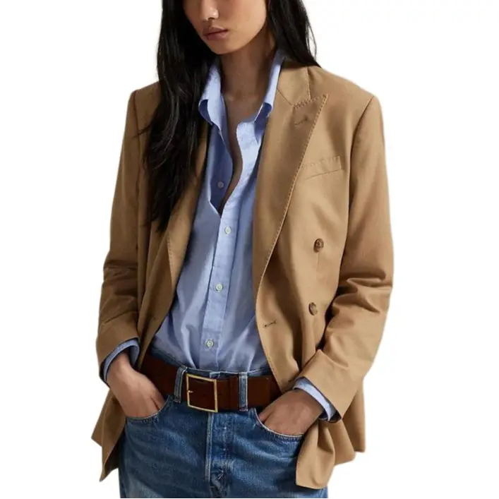 Polo Ralph Lauren Женский пиджак для делового костюма, Brown — фото 3