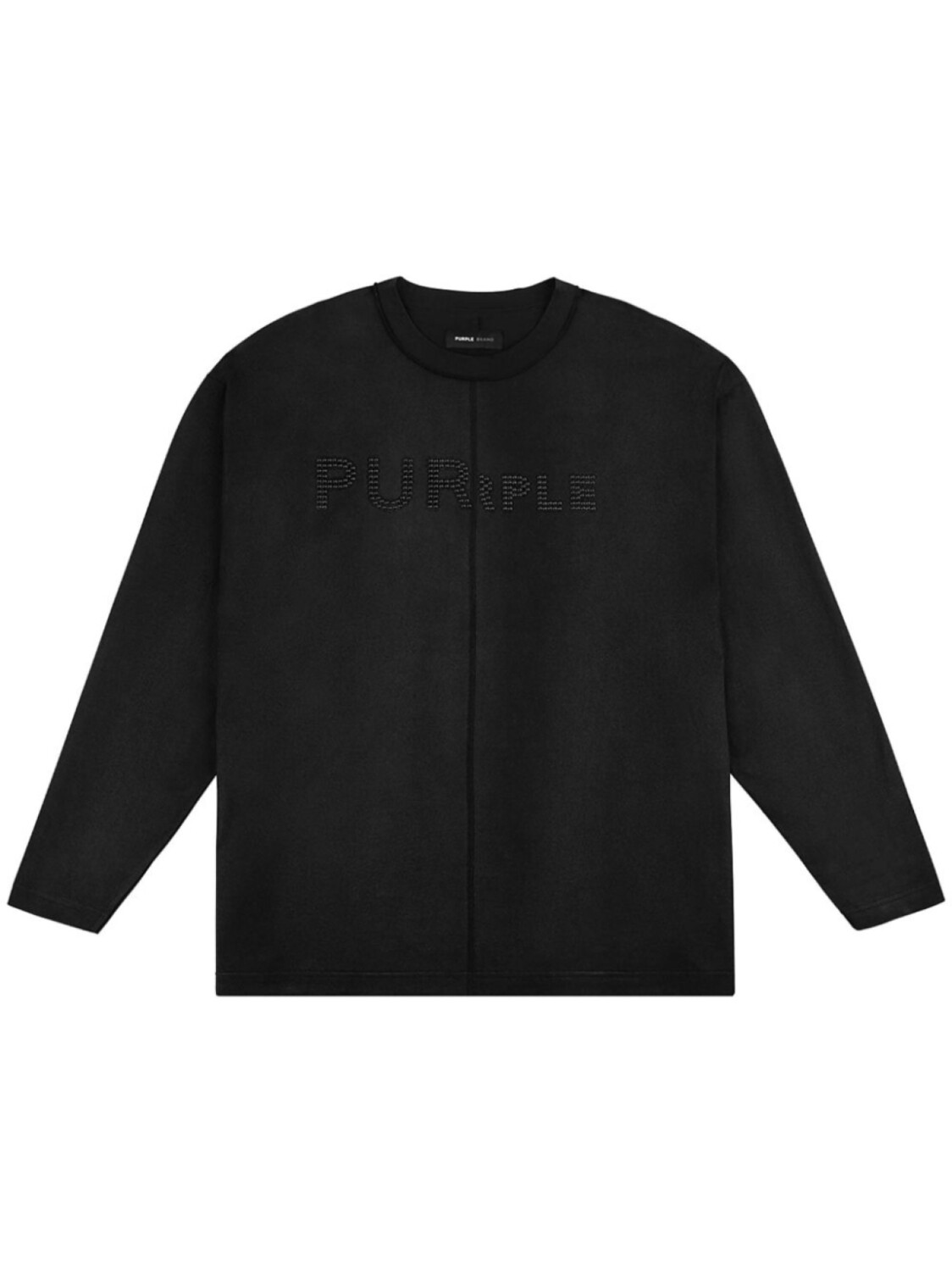 

Футболка с надписью Purple Brand, черный