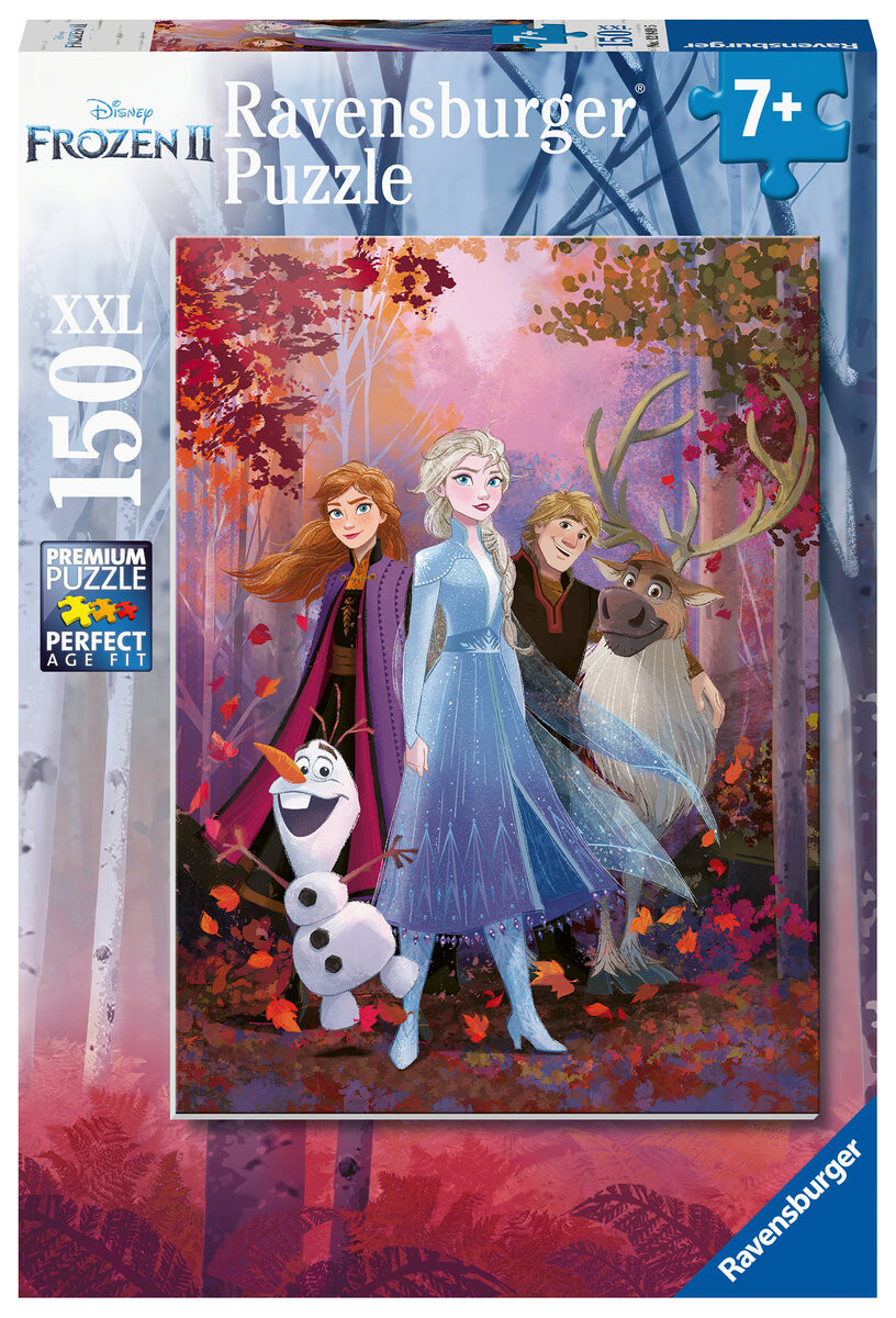 

Пазл Ravensburger, детский XXL Disney, Frozen II Fantastic Adventure, 150 шт.