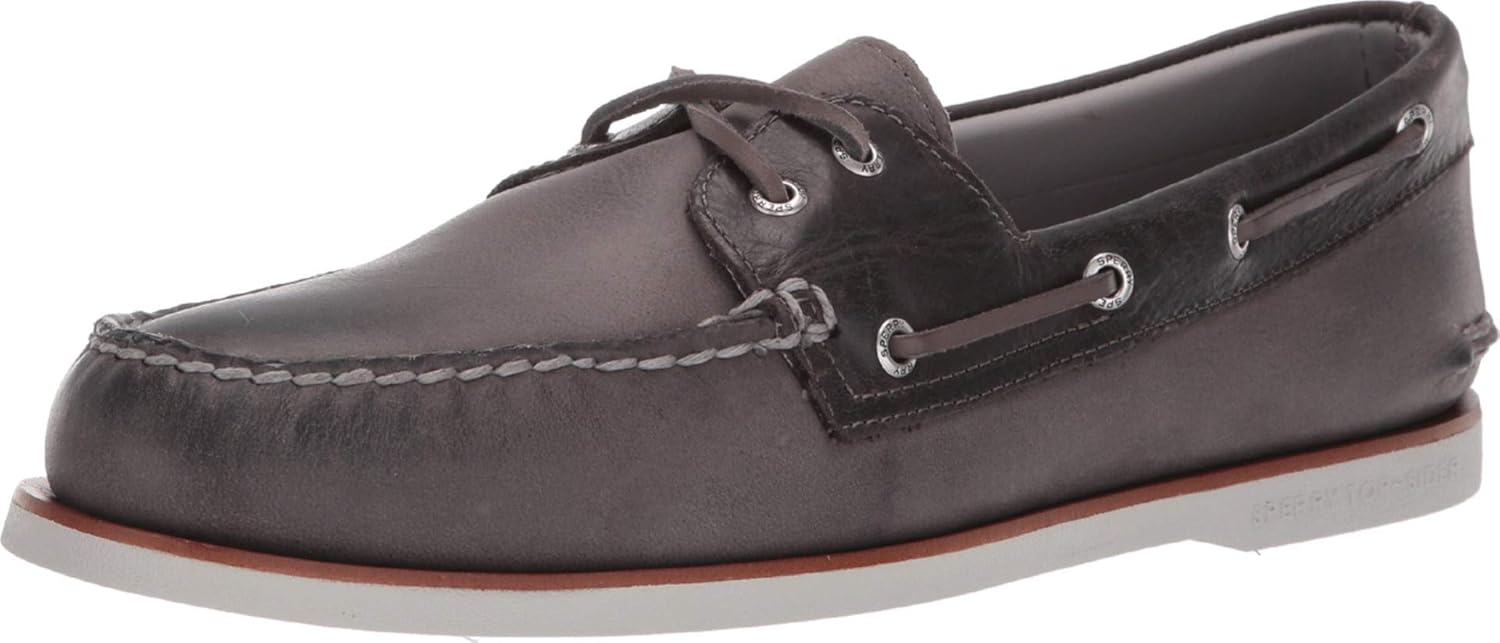 

Мужские лодочные туфли Sperry Gold Cup Authentic Original с двумя глазами, серый