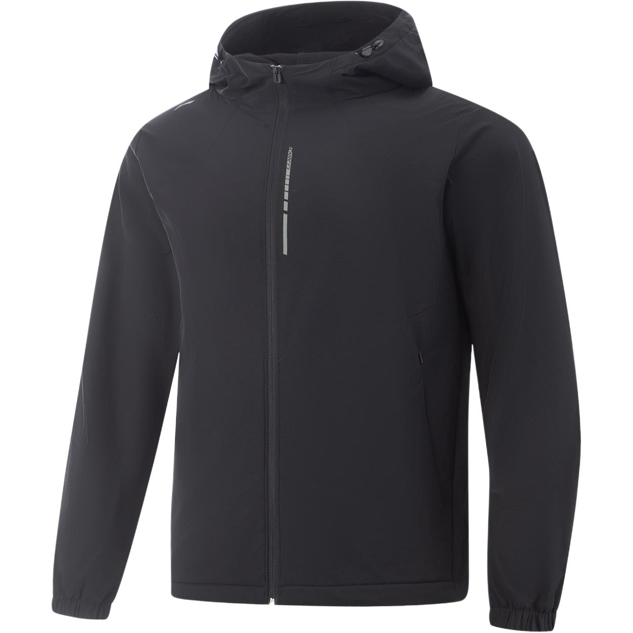 

LINING Фитнес куртка тренч черный мужской, Black