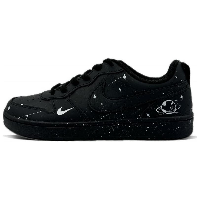 

Кроссовки Nike Court Borough 2 Kids' Skateboarding Shoes Grade School, черный