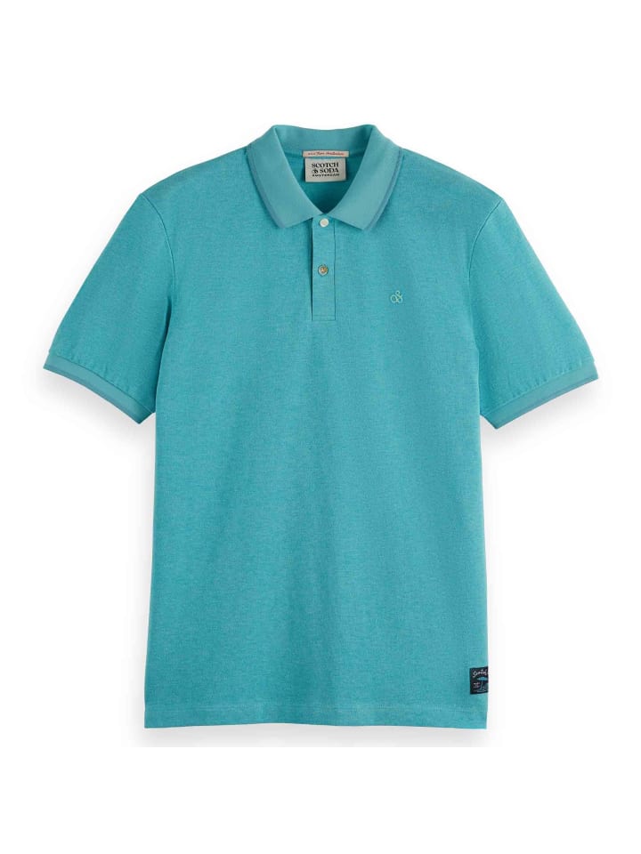 

Футболка поло Scotch & Soda, синий