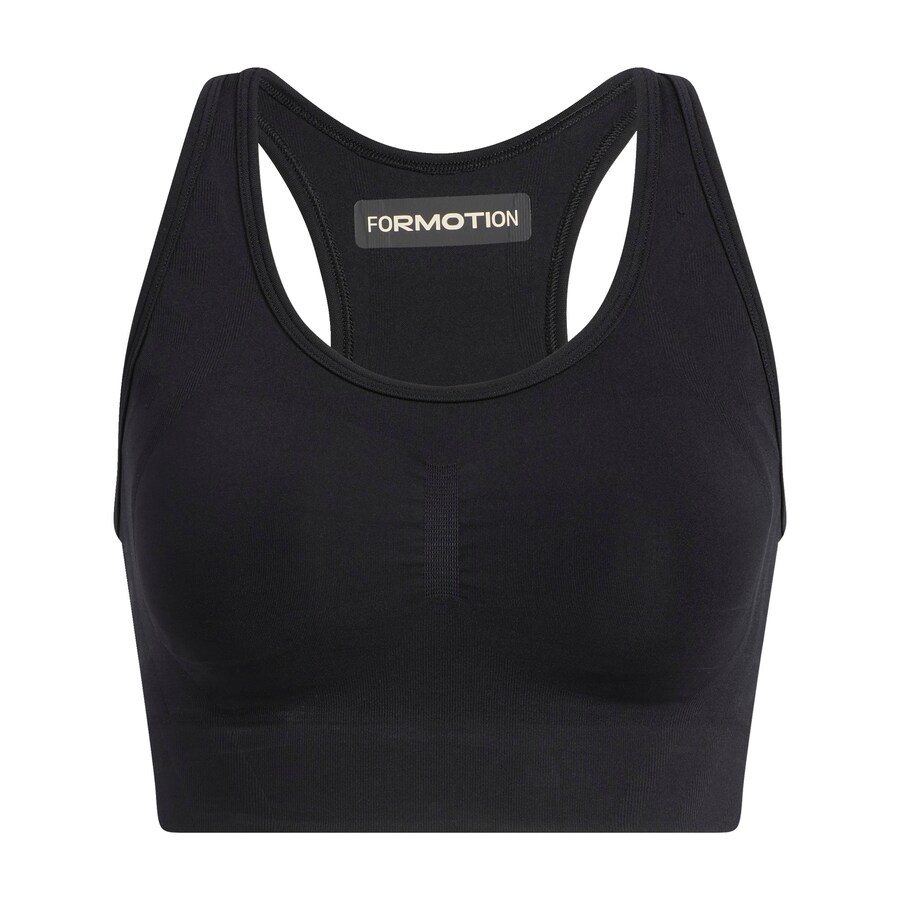 Спортивный бюстгальтер-бралетт ADIDAS SPORTSWEAR Formotion Sculpt Medium-Support, черный — фото 3