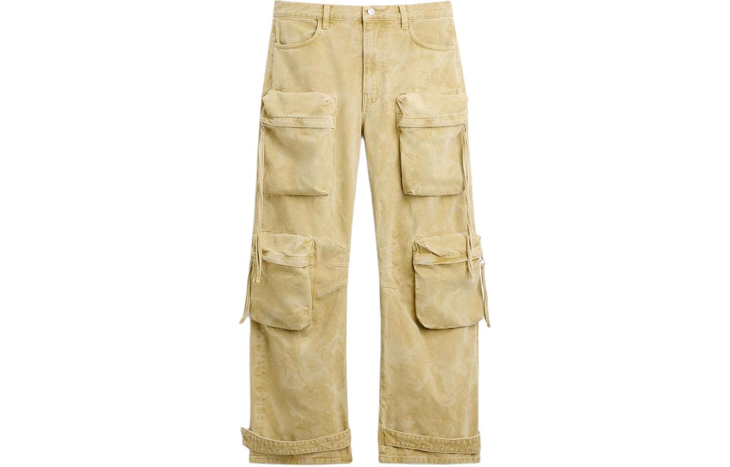 

Повседневные брюки мужские горчичного цвета Zara, цвет Mustard
