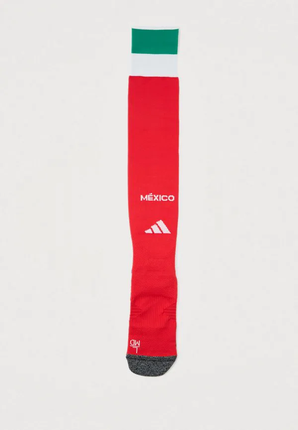Мексиканские домашние носки 26, форма национальной сборной. Adidas Performance, Better Scarlet — фото 2