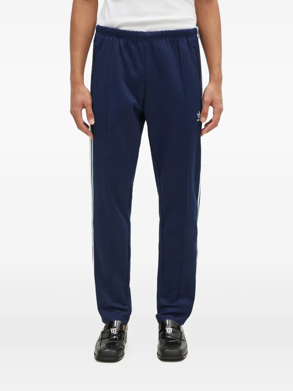 

Брюки с тремя полосками adidas, синий
