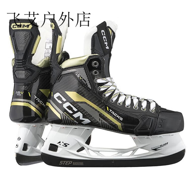 

CCM Коньки для хоккея TACKS ASV PRO Youth, Wide Toe Box, без лезвия, размер 38.5 (INT5)