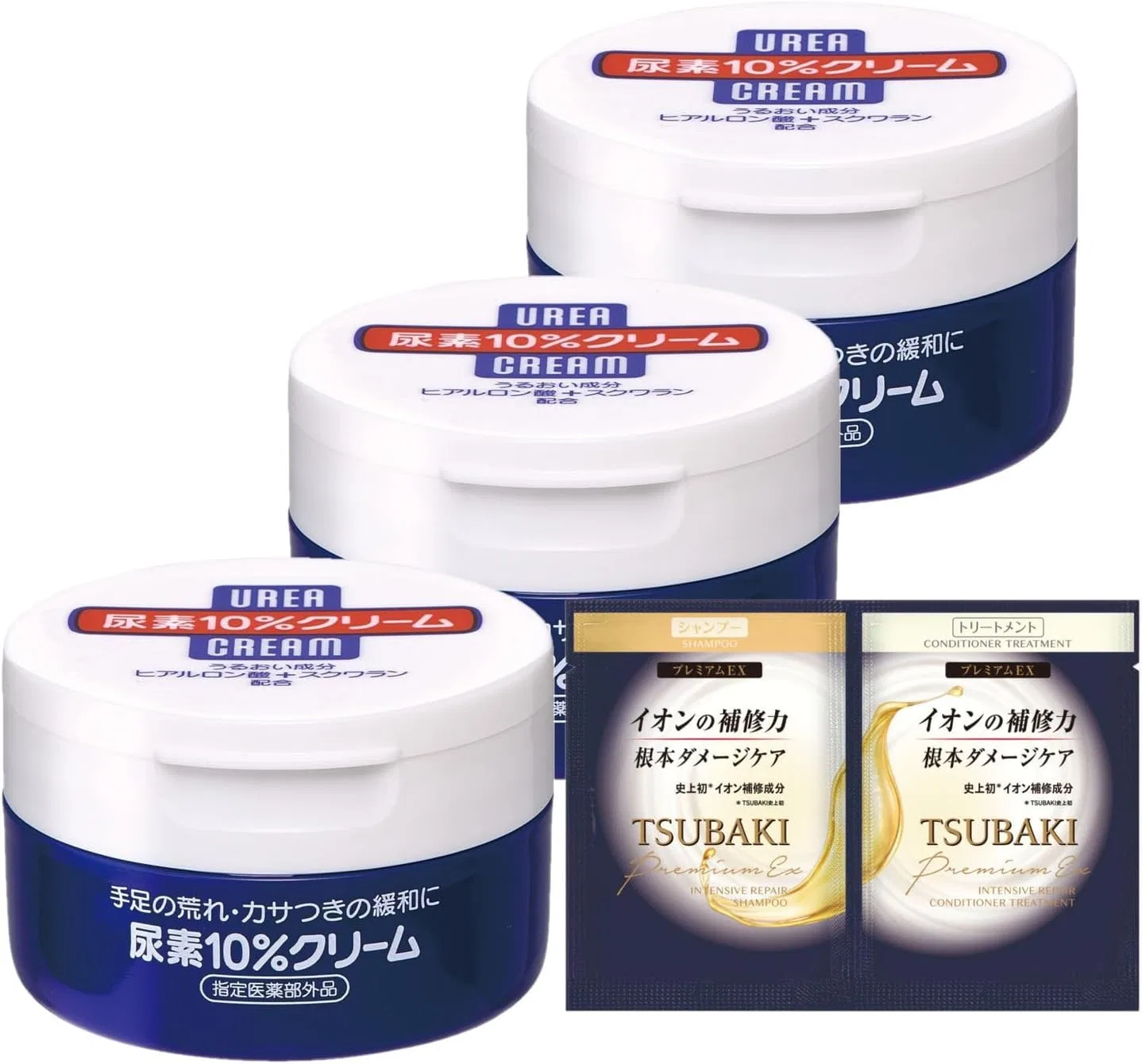 Крем для тела с мочевиной 10% UREA, 100г × 3, увлажняющий Urea 10% Cream