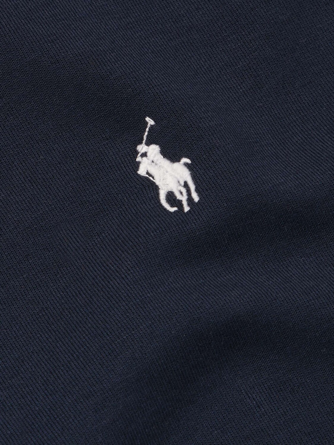 Толстовка на молнии из джерси POLO RALPH LAUREN, нави — фото 3