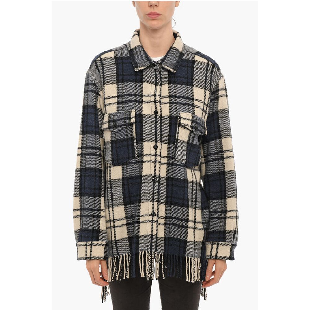 

Рубашка EXPLORER с клетчатым мотивом, двойным нагрудным карманом и Woolrich, Blue