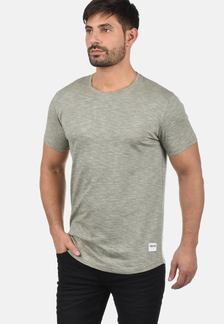 

Футболка базовая SDFIGOS Solid, цвет dusty olive