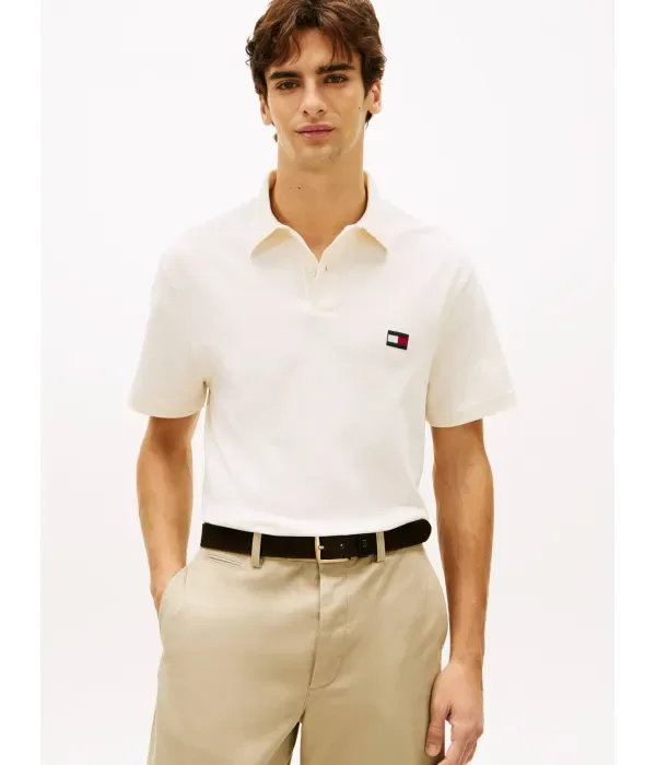 Полюс classic fit Tommy Hilfiger, экрю
