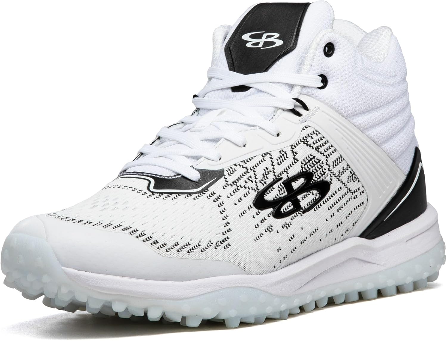 

Мужские футбольные кроссовки Boombah Viper Pureknit Turf Mid - Статус - Разнообразие цветов - Разные размеры, белый/черный