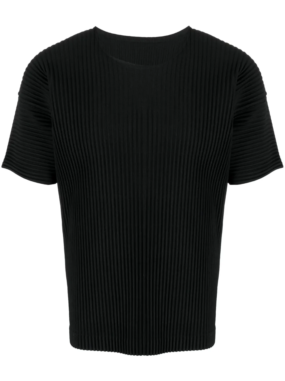 

Плиссированная футболка Homme Plissé Issey Miyake, черный