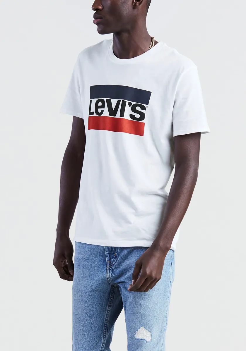 

Футболка Levi's с большим логотипом, белый