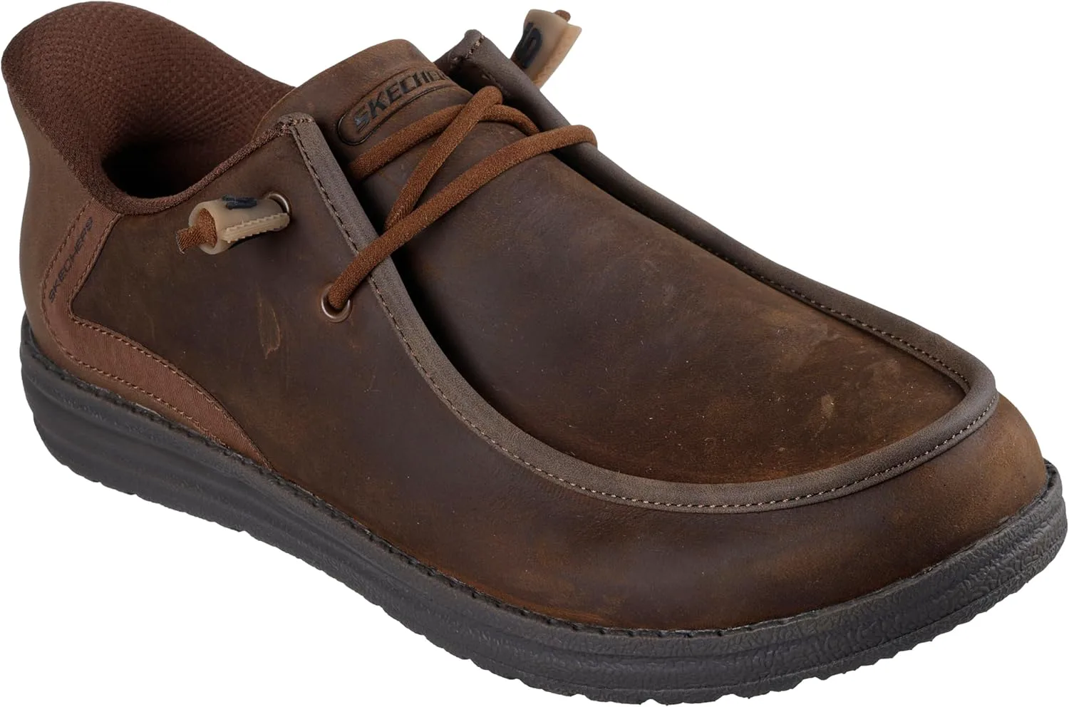 Мужские кроссовки Skechers Melson - Edrick, темно-коричневый — фото 3