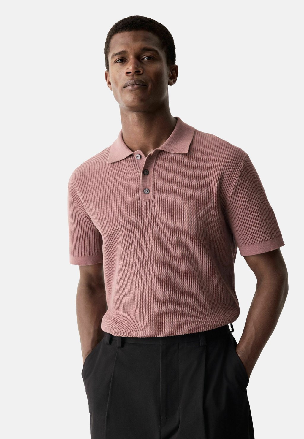 

Поло REGULAR FIT SHORT SLEEVE Next, фуксия