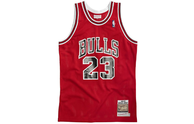 

Mitchell Ness Баскетбольная майка Mitchell & Ness, мужская, красная
