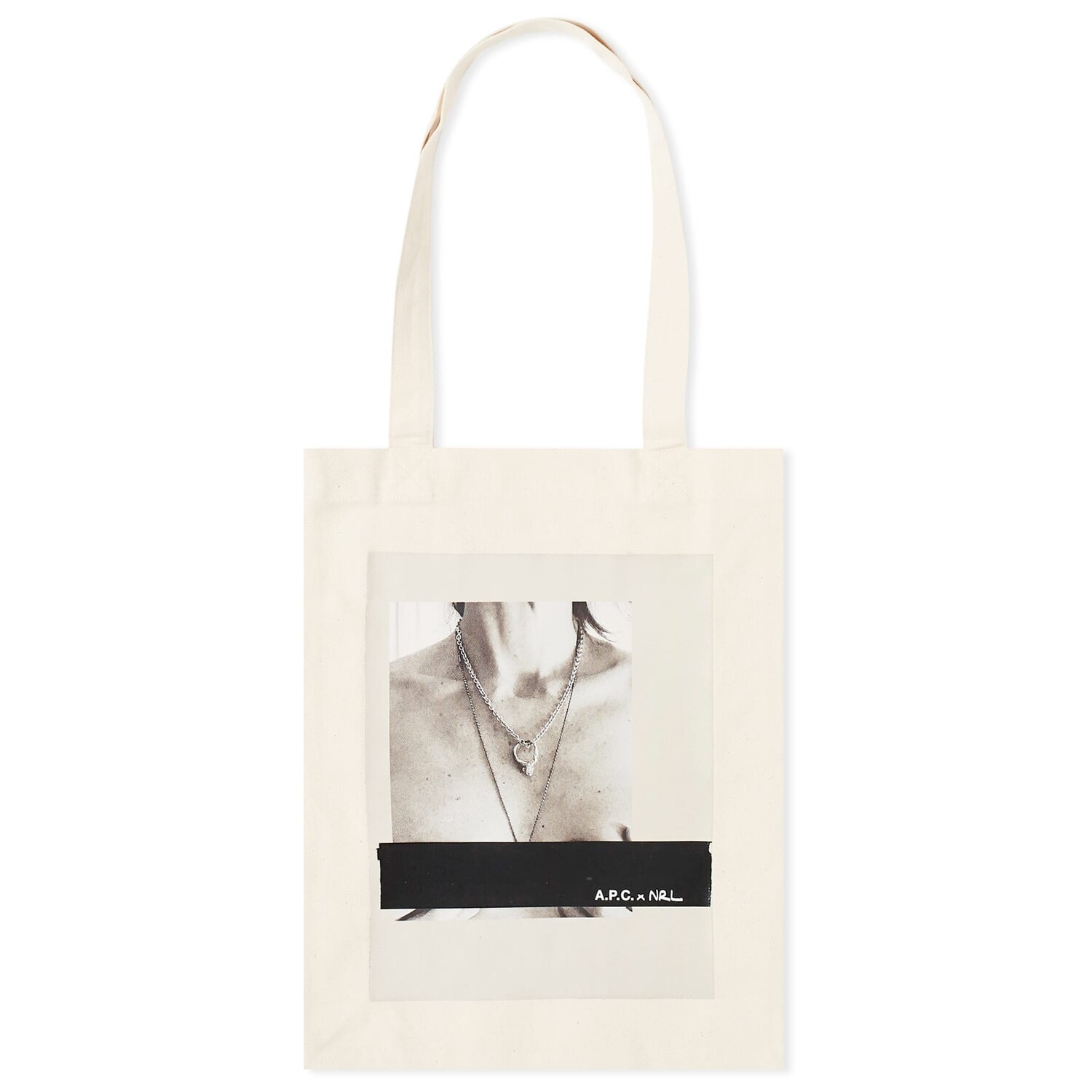 

Сумка тоут A.P.C. X Natacha Ramsay Levi Contemplation Tote, экрю
