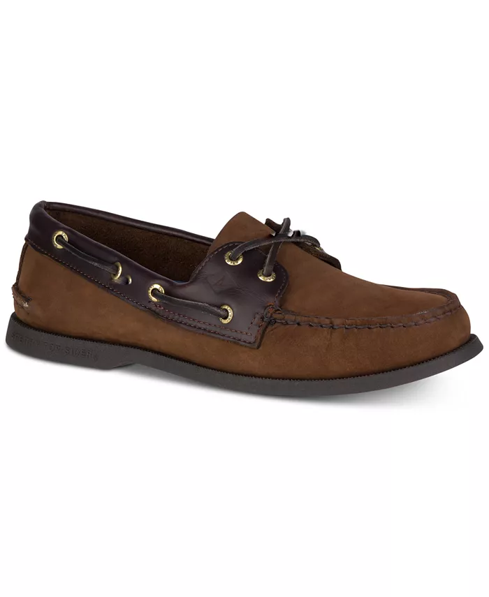 

Мужские классические лодочные туфли Authentic Original Boat Shoe Sperry, коричневый