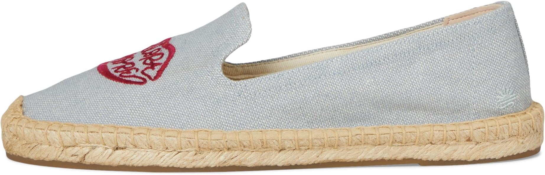 Лоферы Soludos Smoking Slipper Espadrille, цвет Allora Amore/Dolphin Blue — фото 4