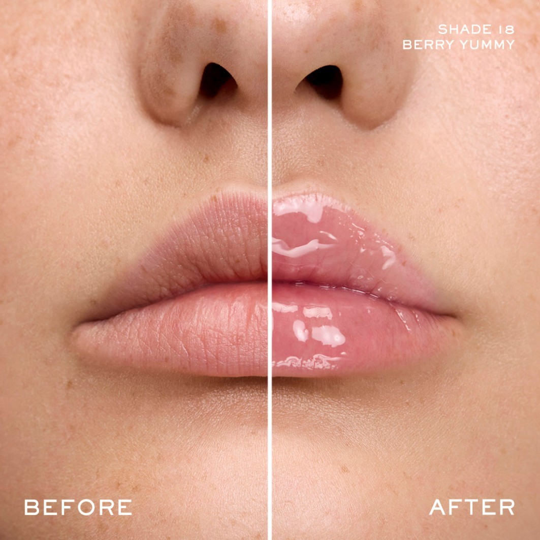 Бальзам для губ Lancôme — Масло для губ idôle lip juicytreat Lancome, 18 berry yummy, объем, 9 мл — фото 4