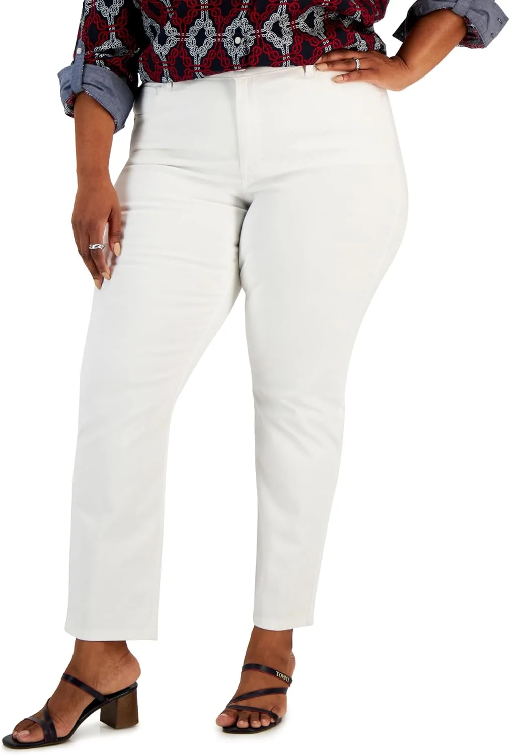 

Style & Co. Plus Size High-Rise Straight Jeans