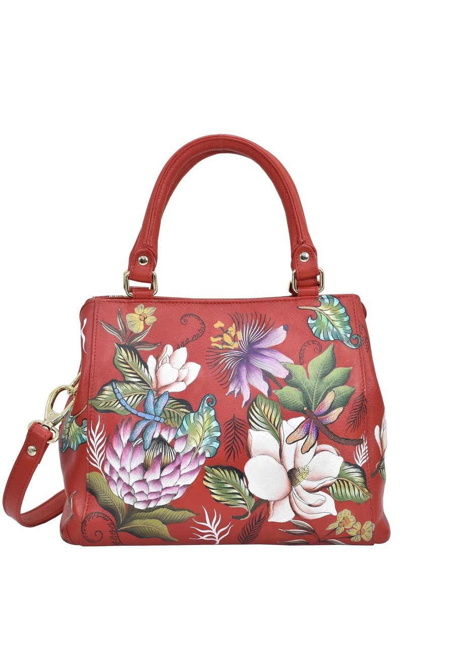 

Сумка ANUSCHKA MULTI COMPARTMENT SATCHEL , Crimson Garden/Multi-Coloured