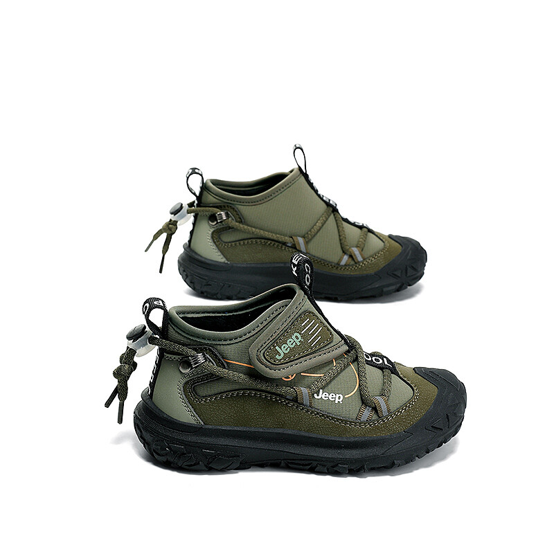 Кроссовки Jeep Kids Lifestyle Shoes Kids Mid-top Xuanyun Green, зеленый — фото 4