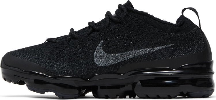 Кроссовки Wmns Air VaporMax 2023 Flyknit 'Black', черный — фото 3