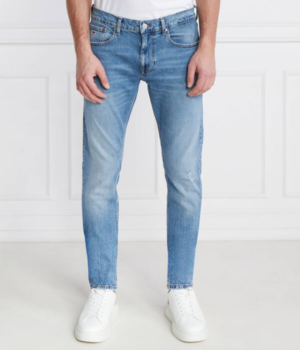 

Джинсы Tommy Jeans Austin Slim Fit, светло-синий