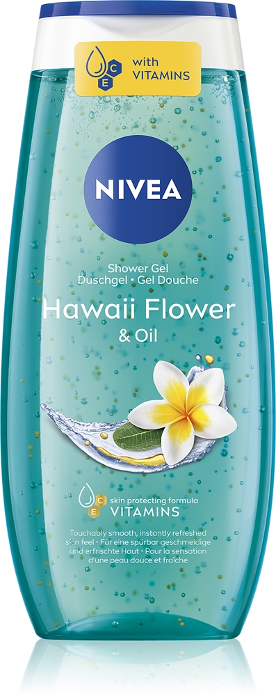 

Освежающий гель для душа с гавайскими цветами и маслами Nivea, 250 мл