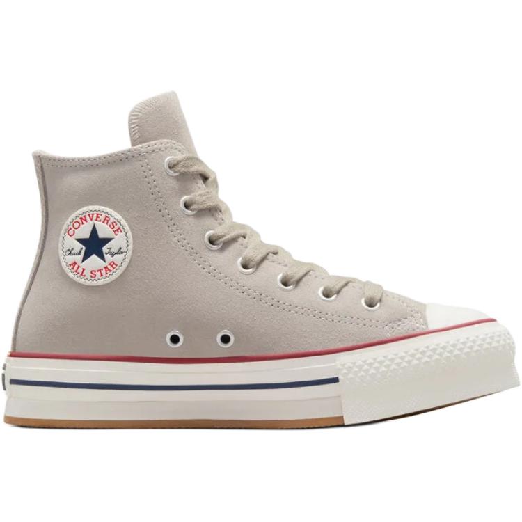 Кроссовки Chuck Taylor All Star Anti Kick High Top для детей из хлопка подростковые Converse, Taupe — фото 2
