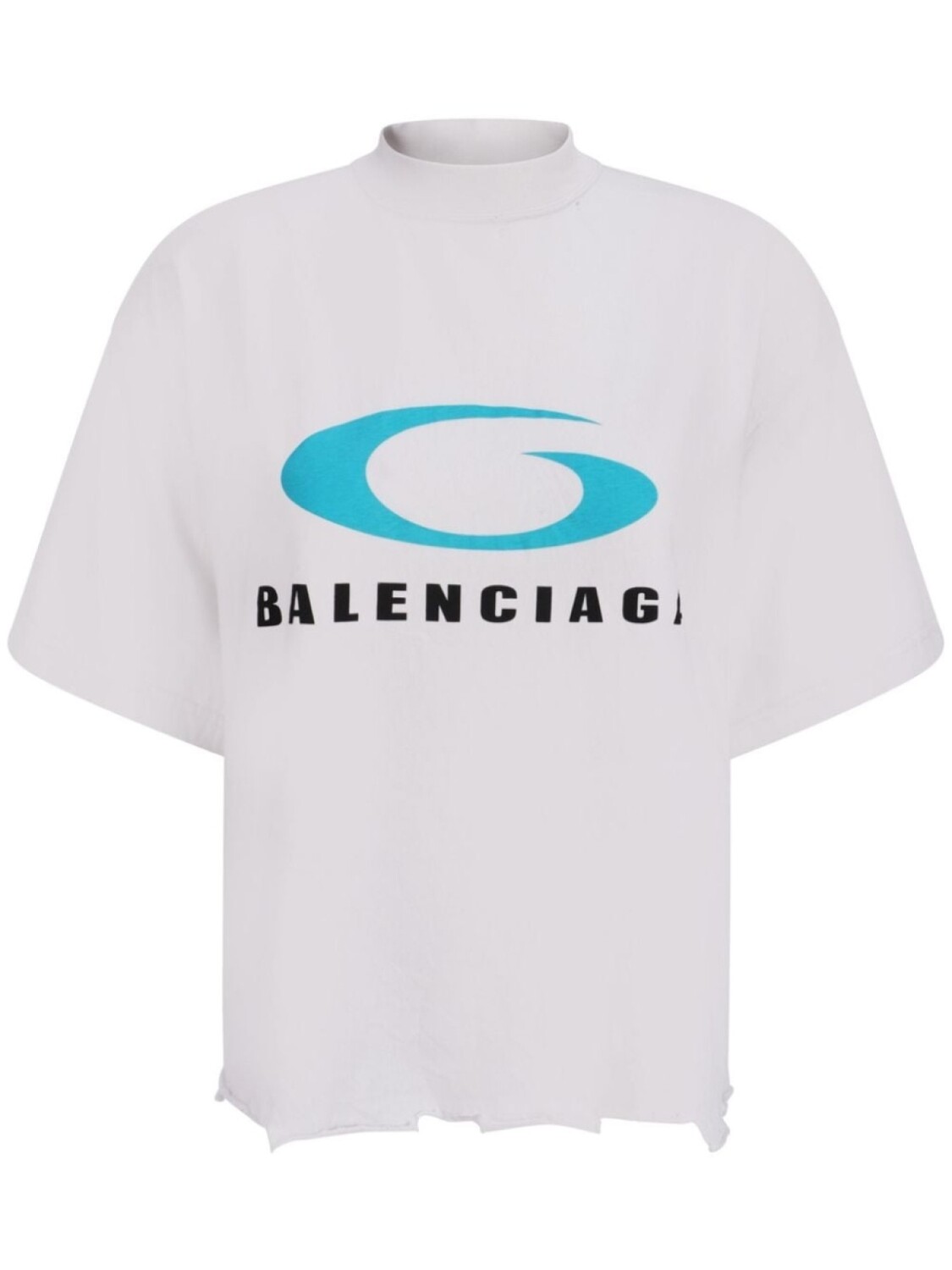 

Balenciaga футболка с логотипом, белый