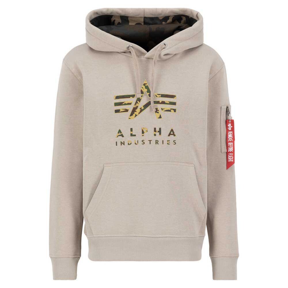 

Худи Alpha Industries Camo Tpu, бежевый, Серый, Худи Alpha Industries Camo Tpu, бежевый