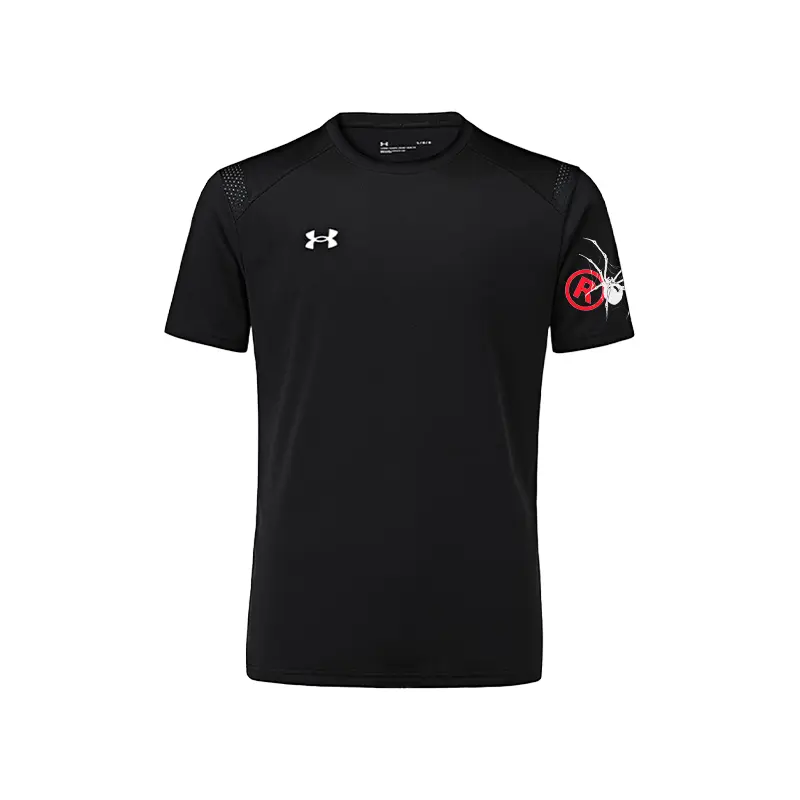 

Under Armour Футболка унисекс черная, Черный, Under Armour Футболка унисекс черная