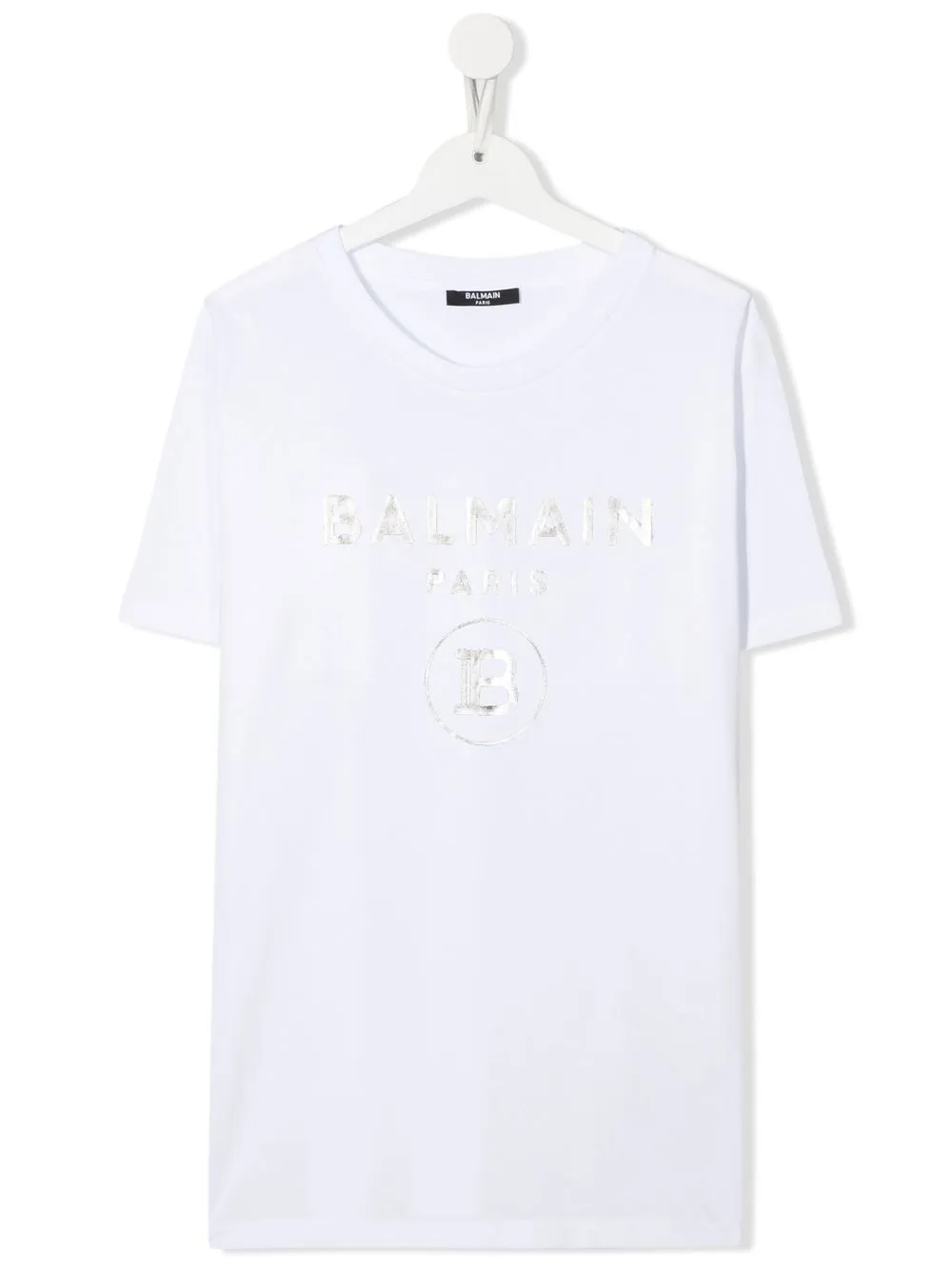 

Футболка с логотипом Balmain Kids, белый