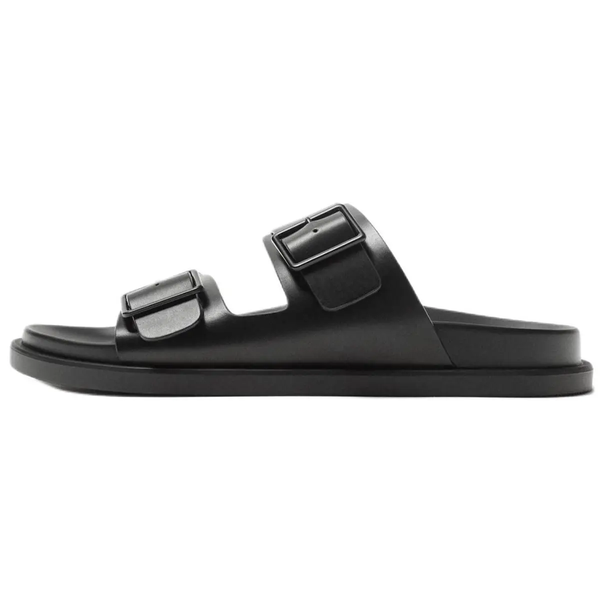 

ZARA Тапочки-слайды мужские, износостойкие, черные