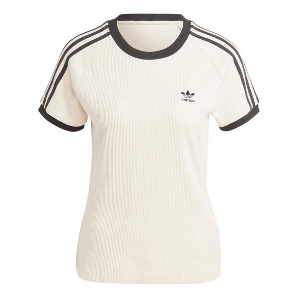 

Футболка 3 полоски тонкая футболка Adidas, белый