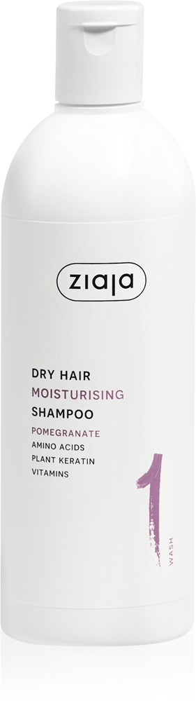 

Увлажняющий шампунь с гранатом Plant Essentials для сухих волос Ziaja, 400 мл