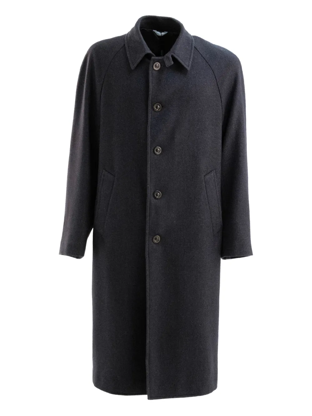

Однобортное пальто на пуговицах Boglioli, черный