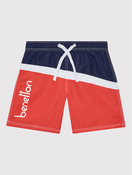 

Шорты для плавания regular fit United Colors Of Benetton, красный